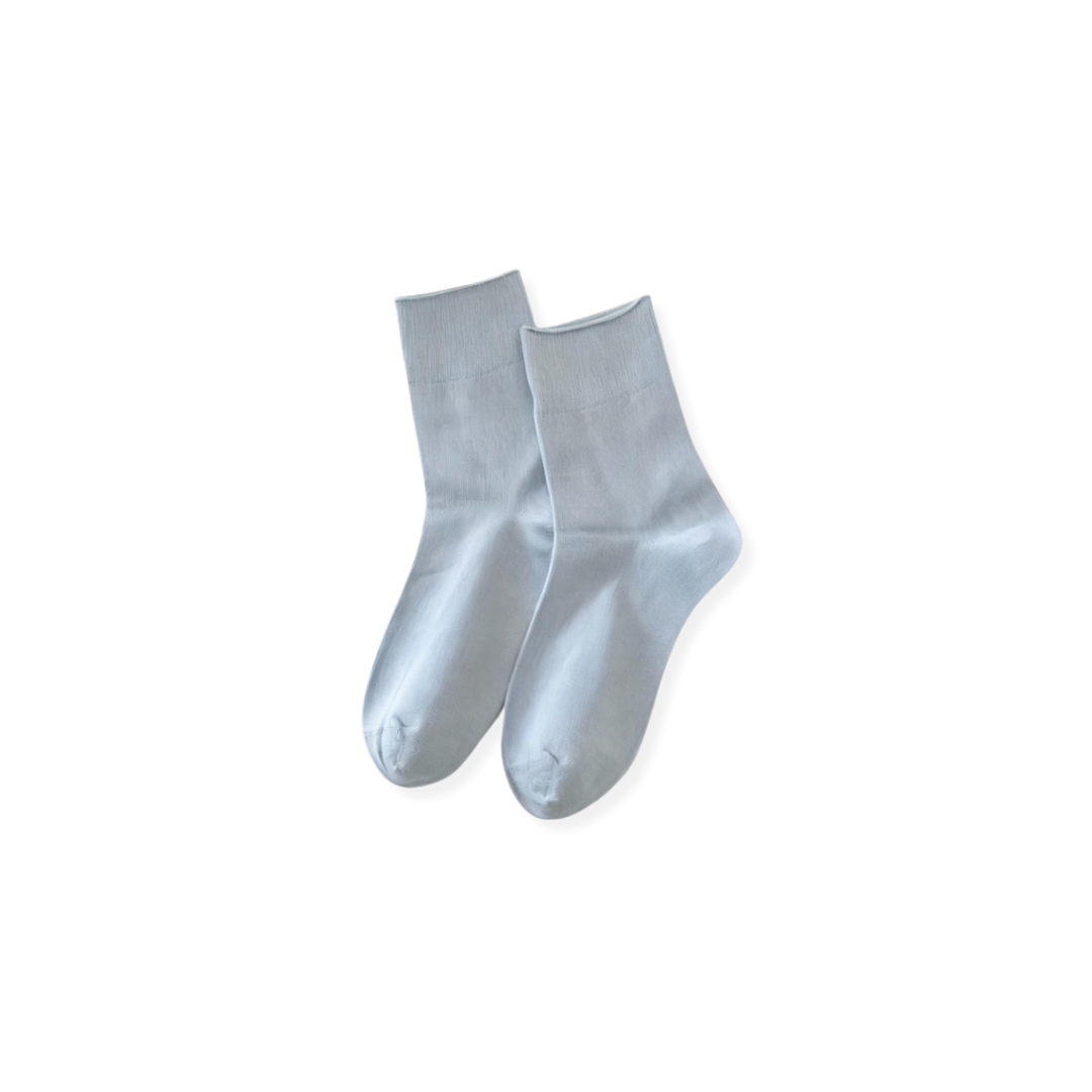 マカロン色緩みソックス