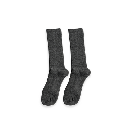 レディース ウールシルク混 スラウチソックス