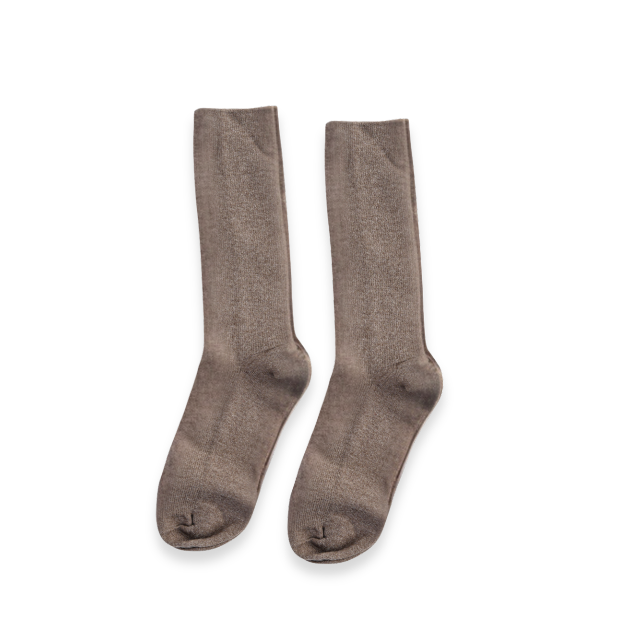 レディース ウールシルク混 スラウチソックス