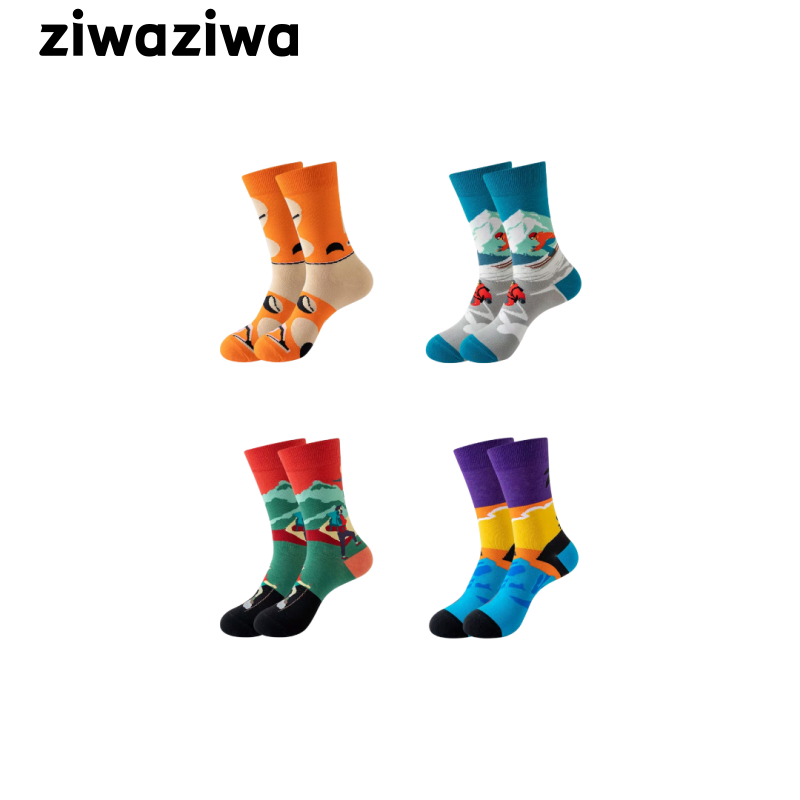 アウトドアデザインソックス