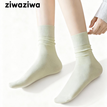 マカロン色緩みソックス