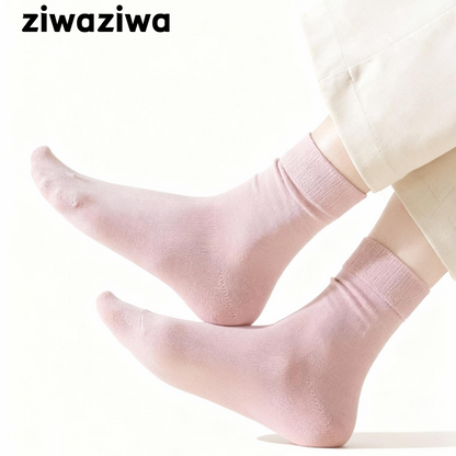 マカロン色緩みソックス