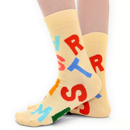 Original Design Winter Women's Fuzzy Christmas-Themed Socks - 3-Pair Gift Set