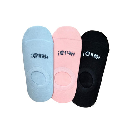 【3足set】hello笑顔クリップソックス