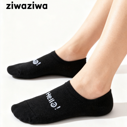 【3足set】hello笑顔クリップソックス