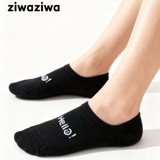 【3足set】hello笑顔クリップソックス