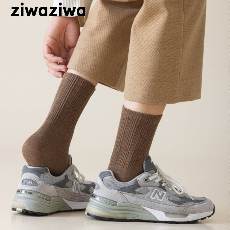 メンズ秋冬コットンソックス