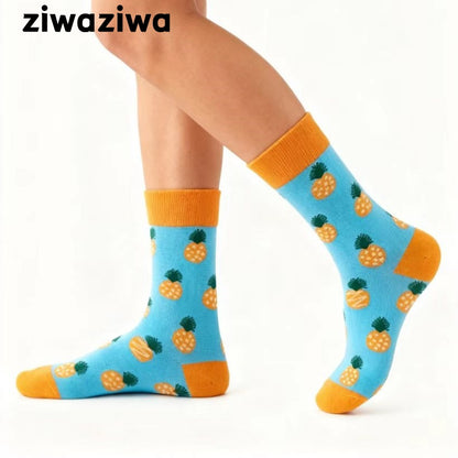 フルーツ系ソックス