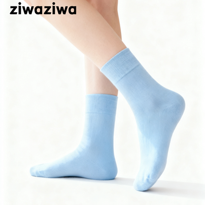 マカロン色緩みソックス