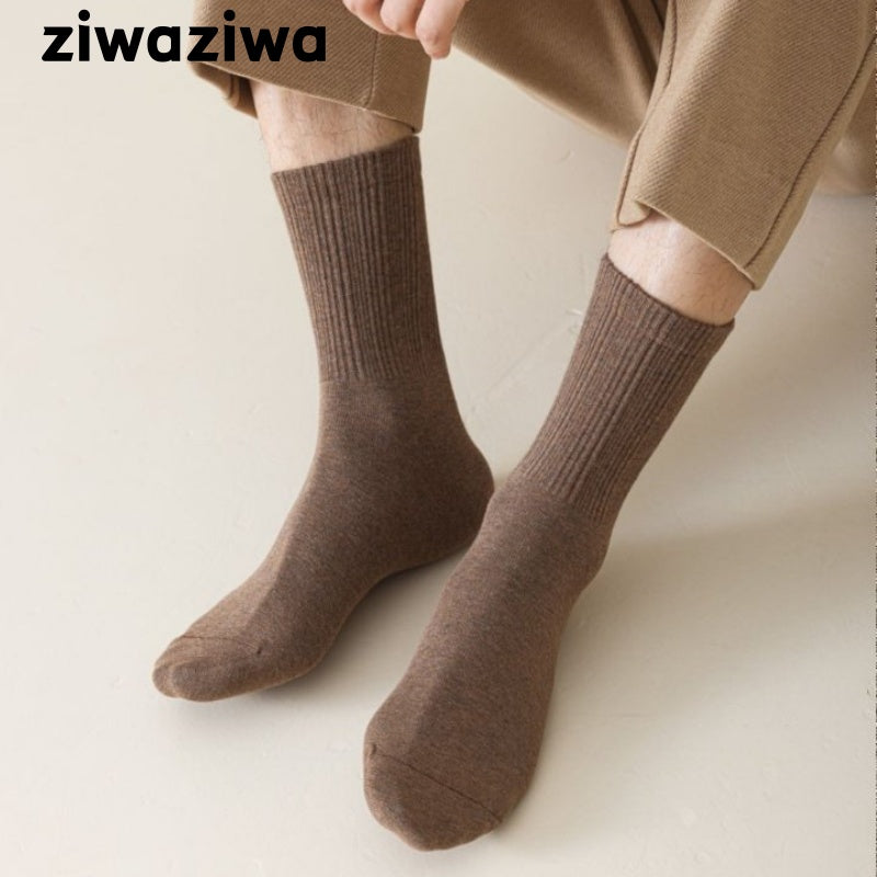 メンズ秋冬コットンソックス