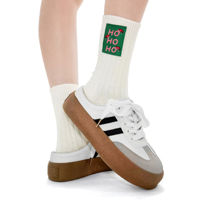 ”HOHOHO“ Christmas Winter Socks
